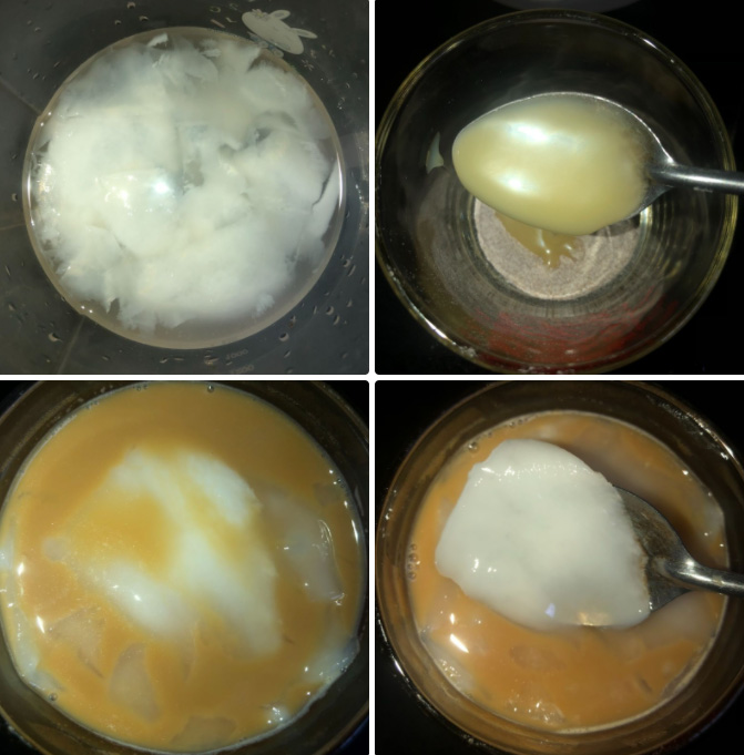 Pha cà phê nước dừa Pha cà phê nước dừa